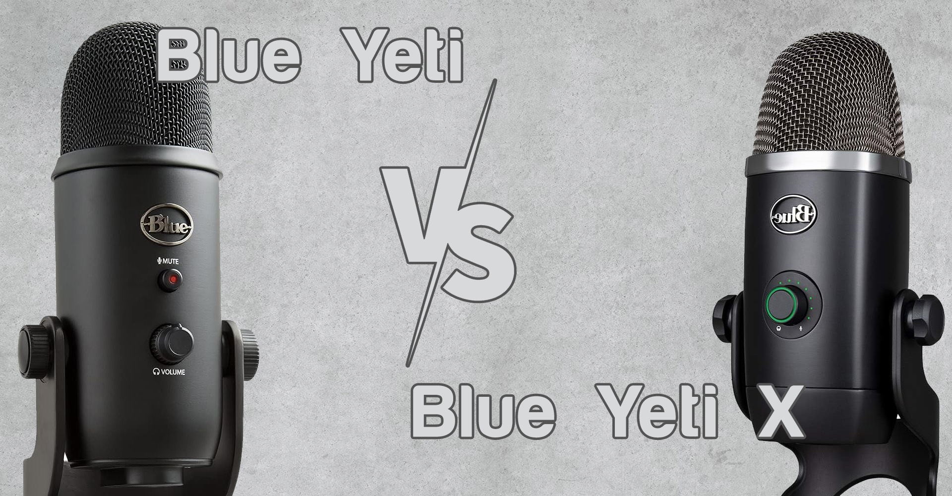 Blue Yeti VS Blue Yeti X